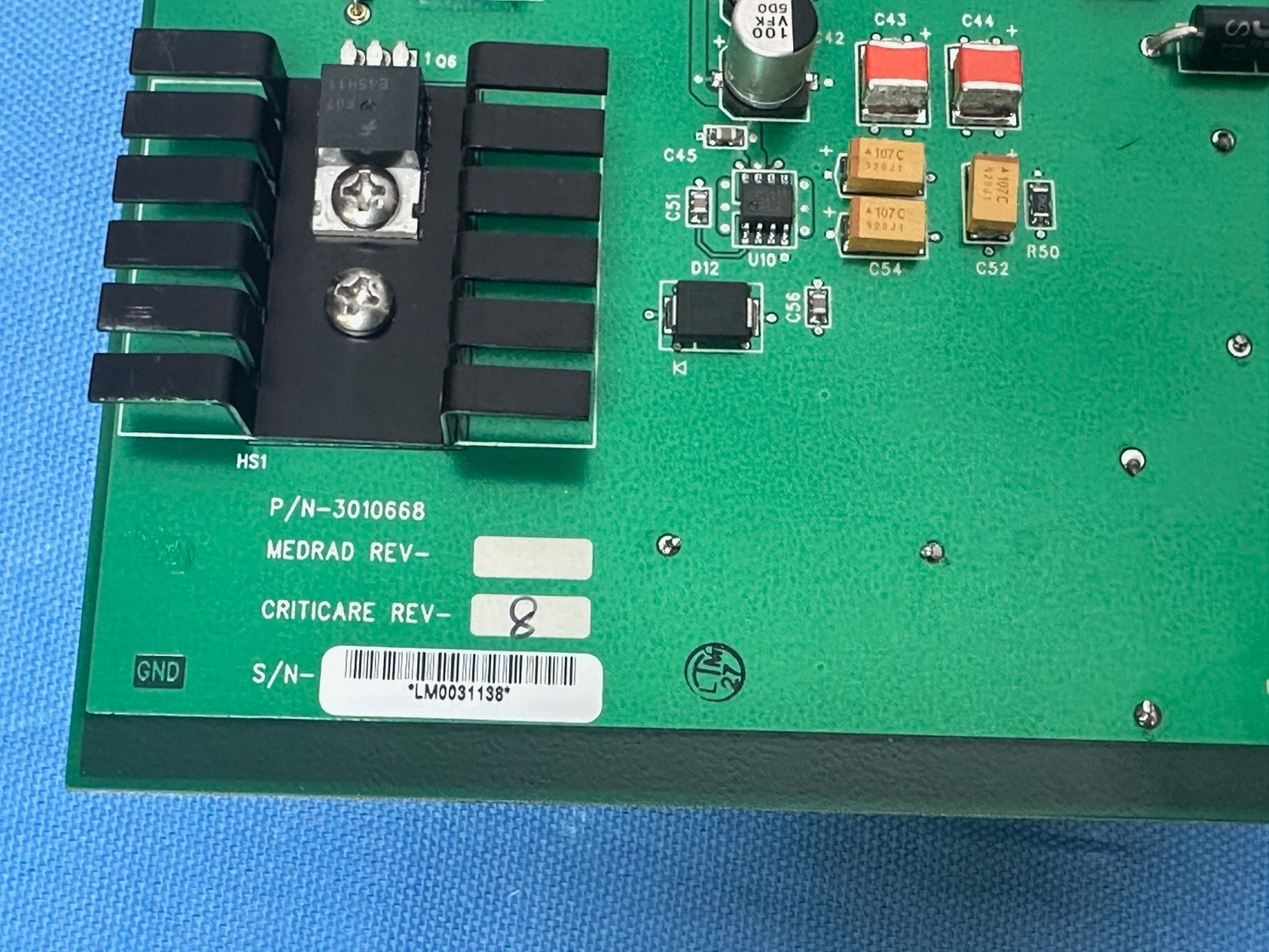 Medrad Veris 8600 Monitor - Board 3010668