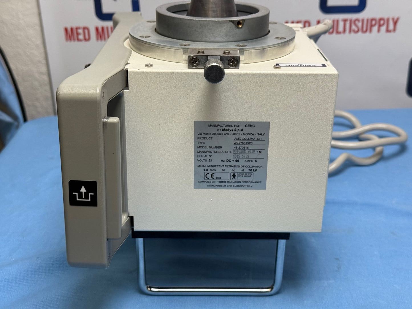 GE AMX4 - Collimator 46-270615P3
