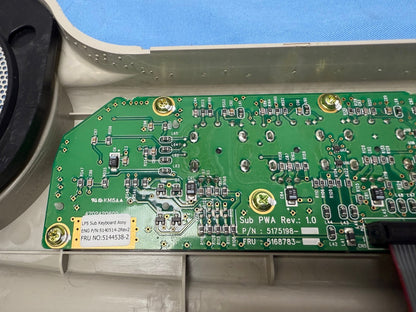 GE LOGIQ P5 - Sub Keyboard Assembly 5140514-2 Rev 2