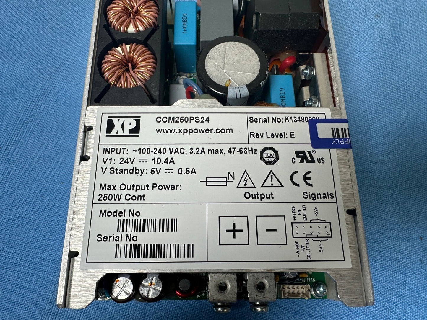 XP Power CCM250PS24 250W Power Supply AC/DC 24V 10.4A