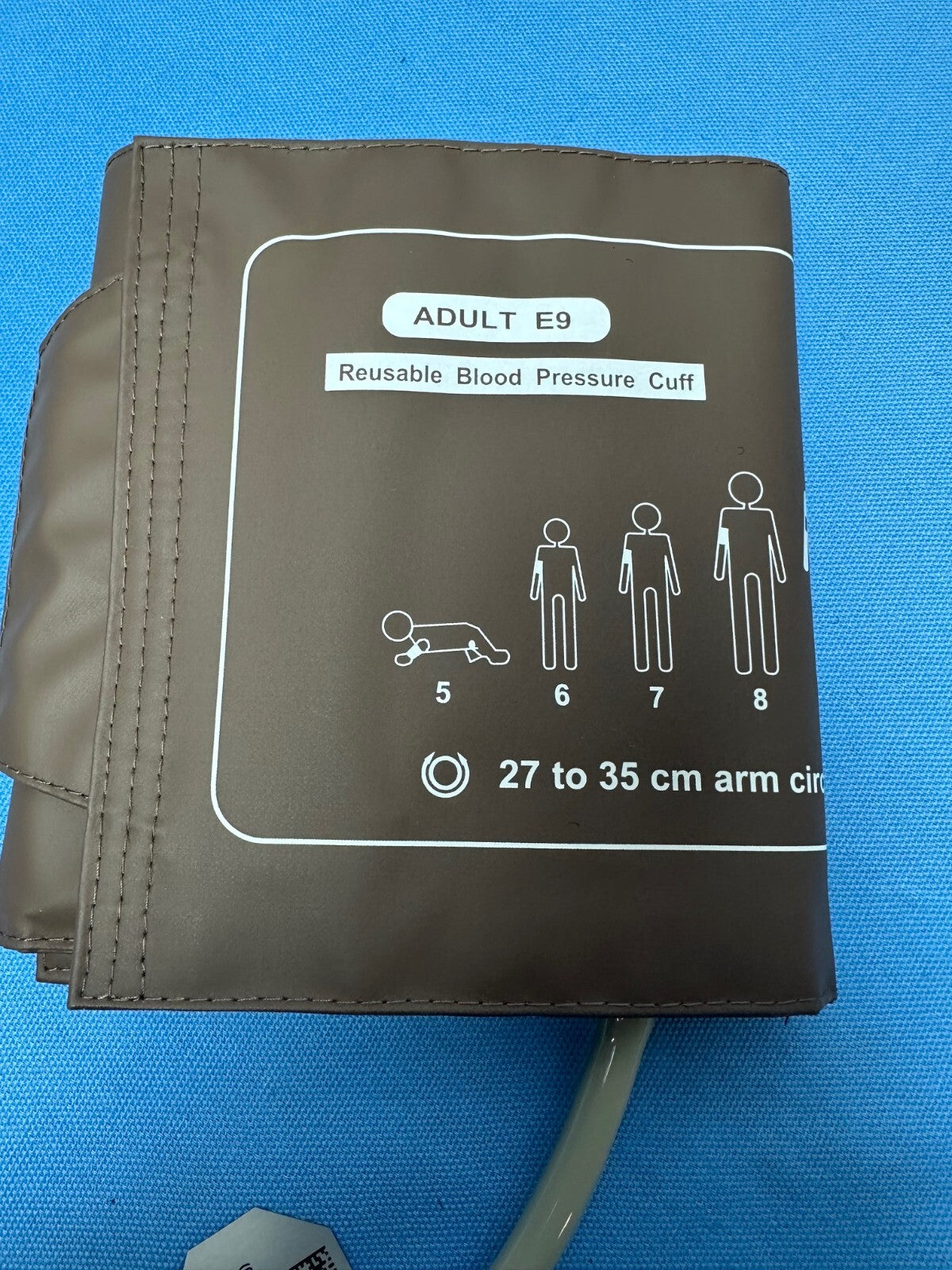 EDAN / Medtronic Physio Control NIBP Cuff - (27-35CM - ADULT E9) *Plug & Play