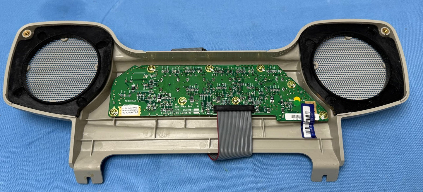 GE LOGIQ P5 - Sub Keyboard Assembly 5140514-2 Rev 2