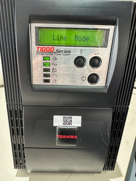 Toshiba T1000 1000VA / 900W   - T1S0A1000AXA - True On-Line, Double-Conversion