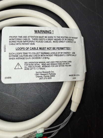 INVIVO MRI ECG 9240A / CABLE 9240B
