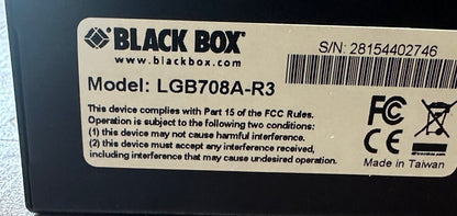 BLACK BOX - LGB708A-R3