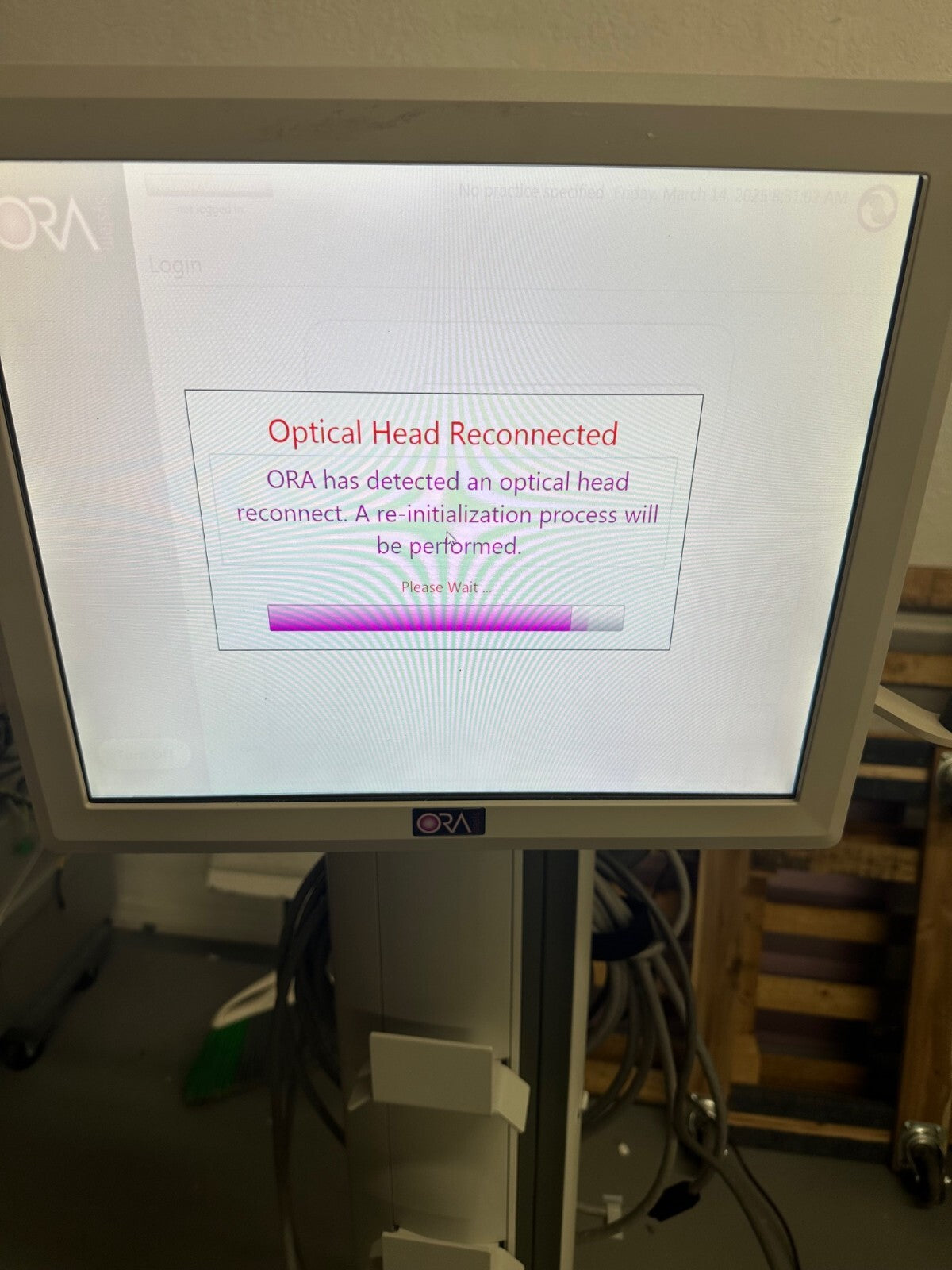 Alcon ORA WaveTec Vision VerifEye System  (Manufactured 2013)