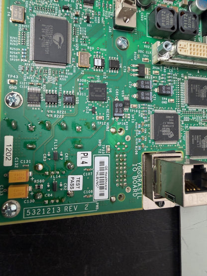 GE LOGIQ E9 - I/O BOARD - P/N 5321213 - REV 2
