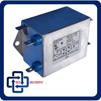 Siemens  Epcos B84113-C-B30 Power Line Filter 115/250V