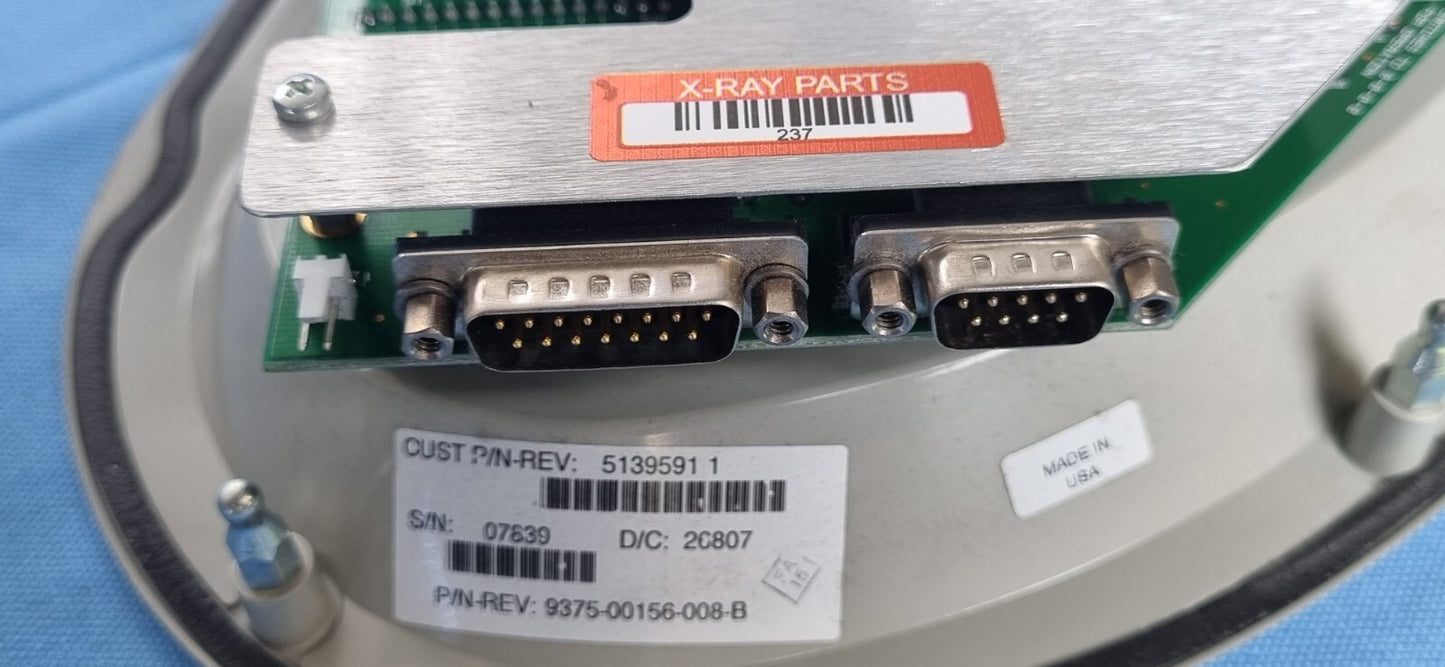 GE LIGHTSPEED PRO 16 SLICE CT - RIGHT CT CONTROL PANEL - 5139591