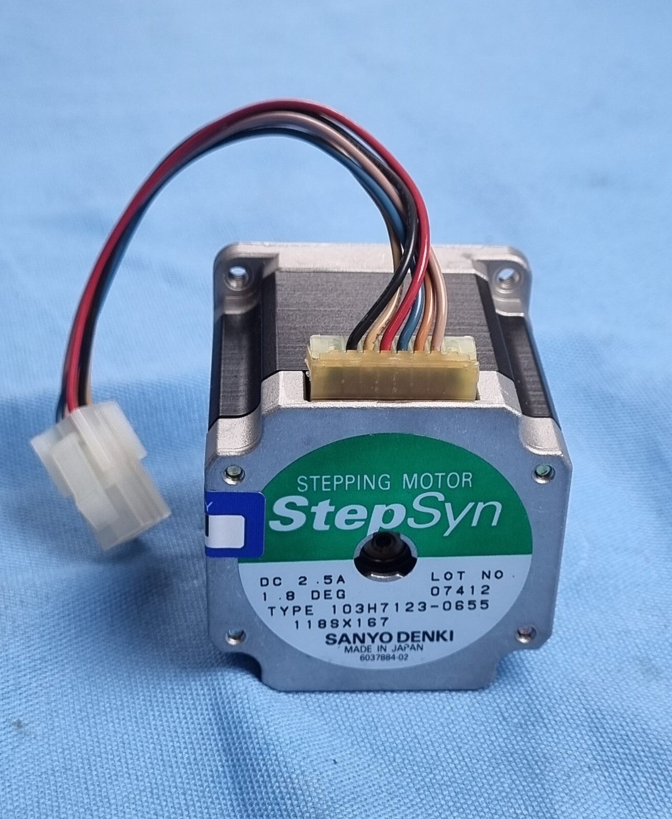 Sanyo Denki  - Step Syn - Stepper Motor - 103H7123 - 0655