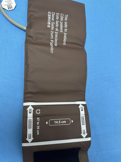 EDAN / Medtronic Physio Control NIBP Cuff - (27-35CM - ADULT E9) *Plug & Play
