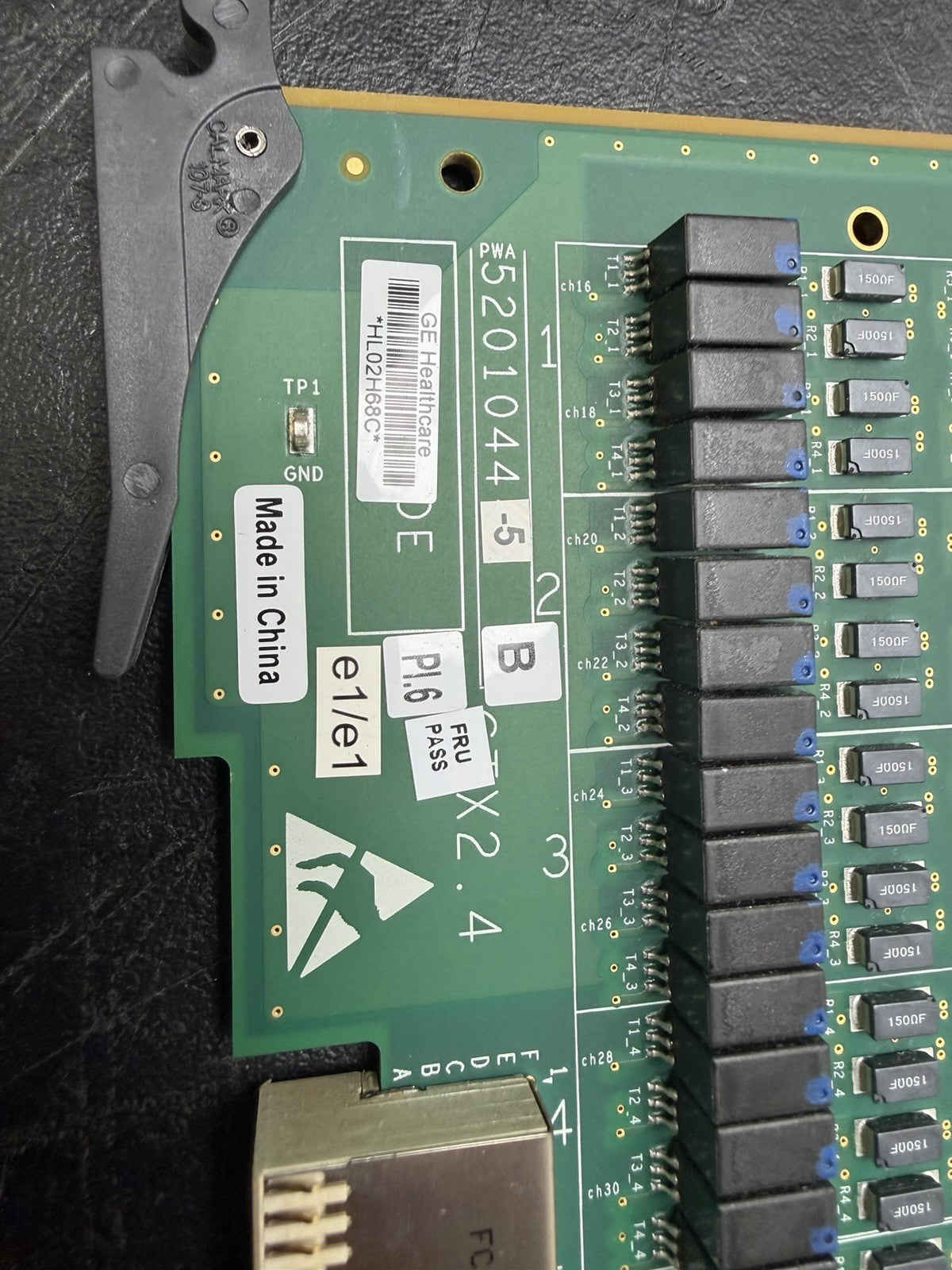 GE LOGIQ E9 - GTX2.4 BOARD - P/N 5201044-5