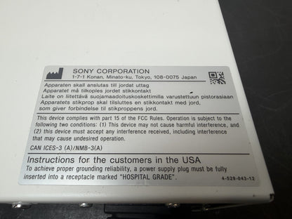 Sony Video Printer UP-X898MD Hybrid Graphic Thermal Printing USED