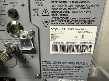 VYAIRE AVEA 32029-001 MONITOR