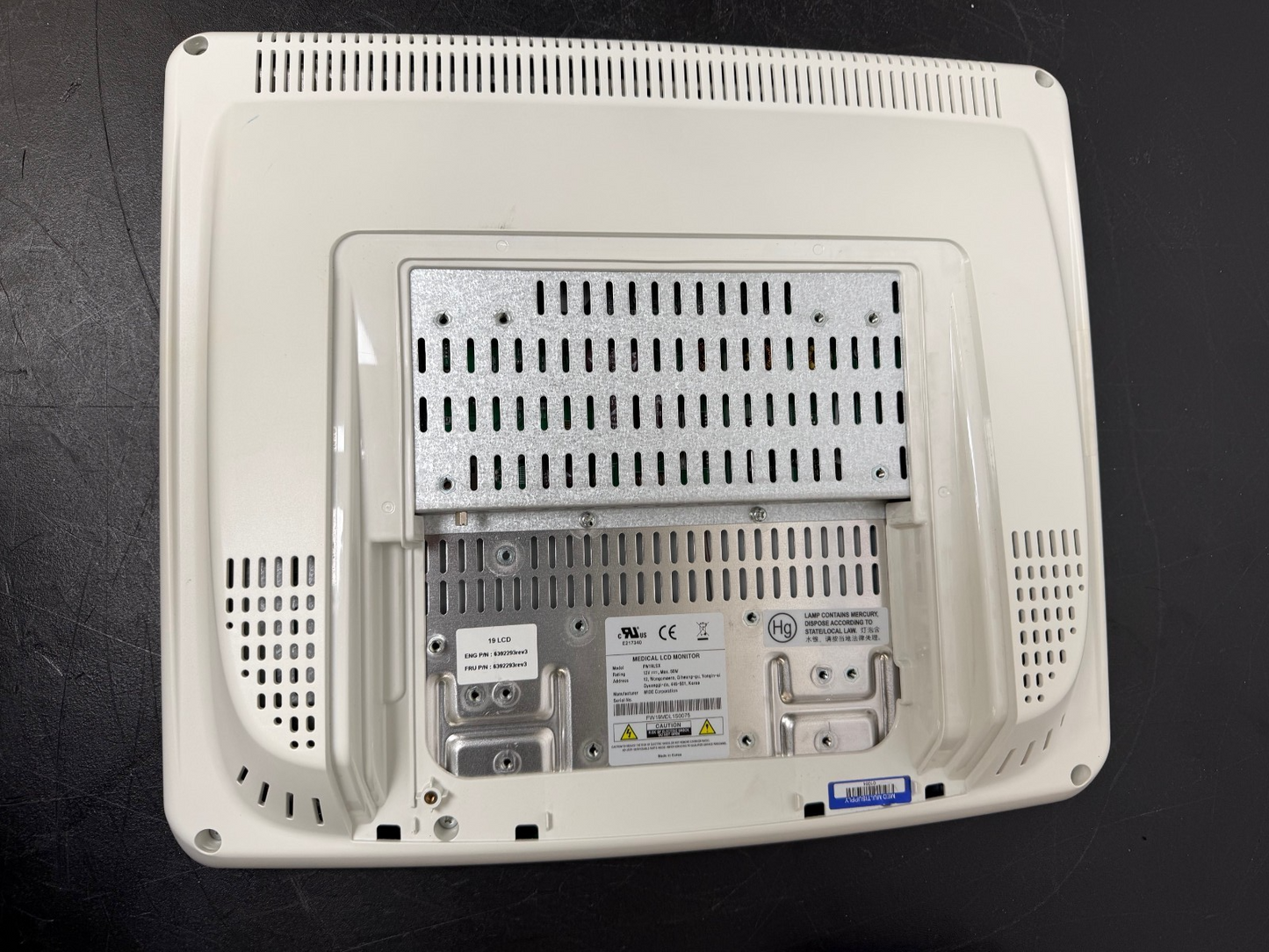 GE Logiq S7 Expert Ultrasound - MONITOR - FW19LSX