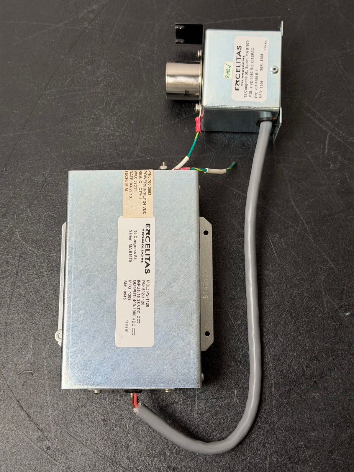 IRIS MEDICAL IQ 200 URINE CHEMISTRY SYSTEM - EXCELITAS - 700-35020 / 201-1150