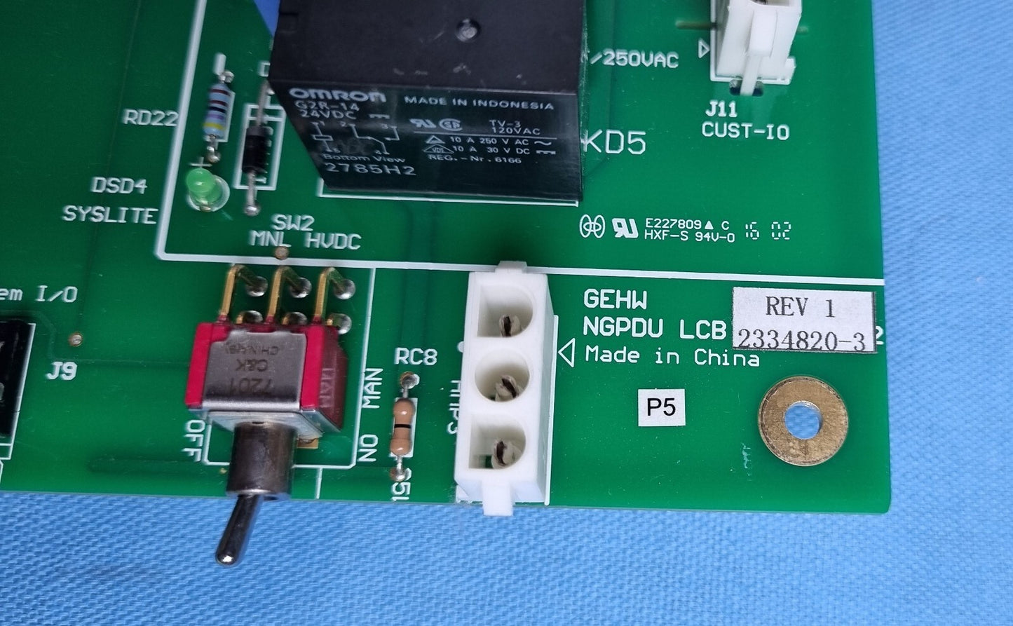GE LIGHTSPEED  -   PDU CONTROL BOARD - 2334820-2