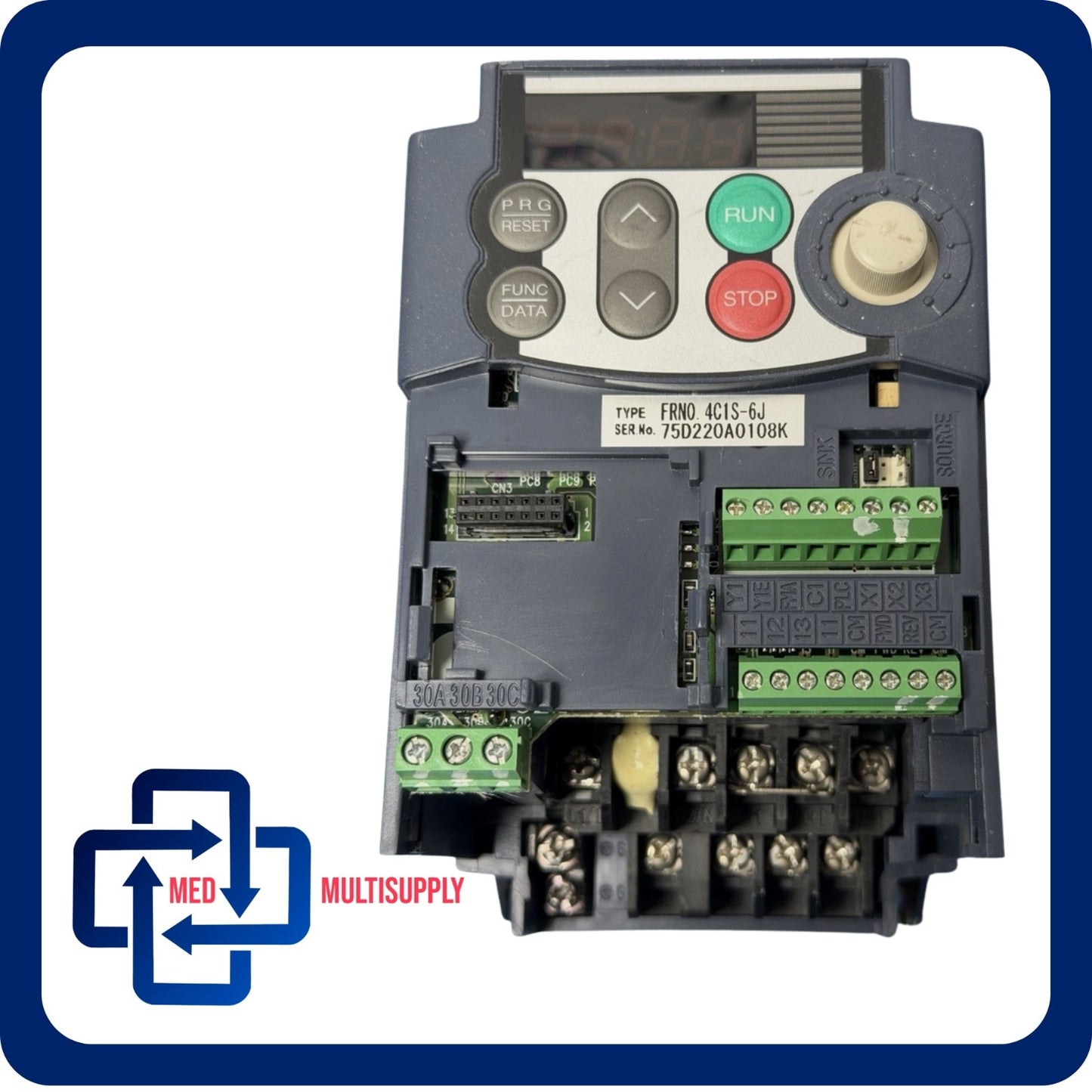 1PC Fuji  Frequency Converter FRNO.4C1S-6.J