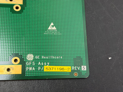 GE Logiq S7 Expert Ultrasound - GFS Board Assembly 5371196-2 - Rev 5