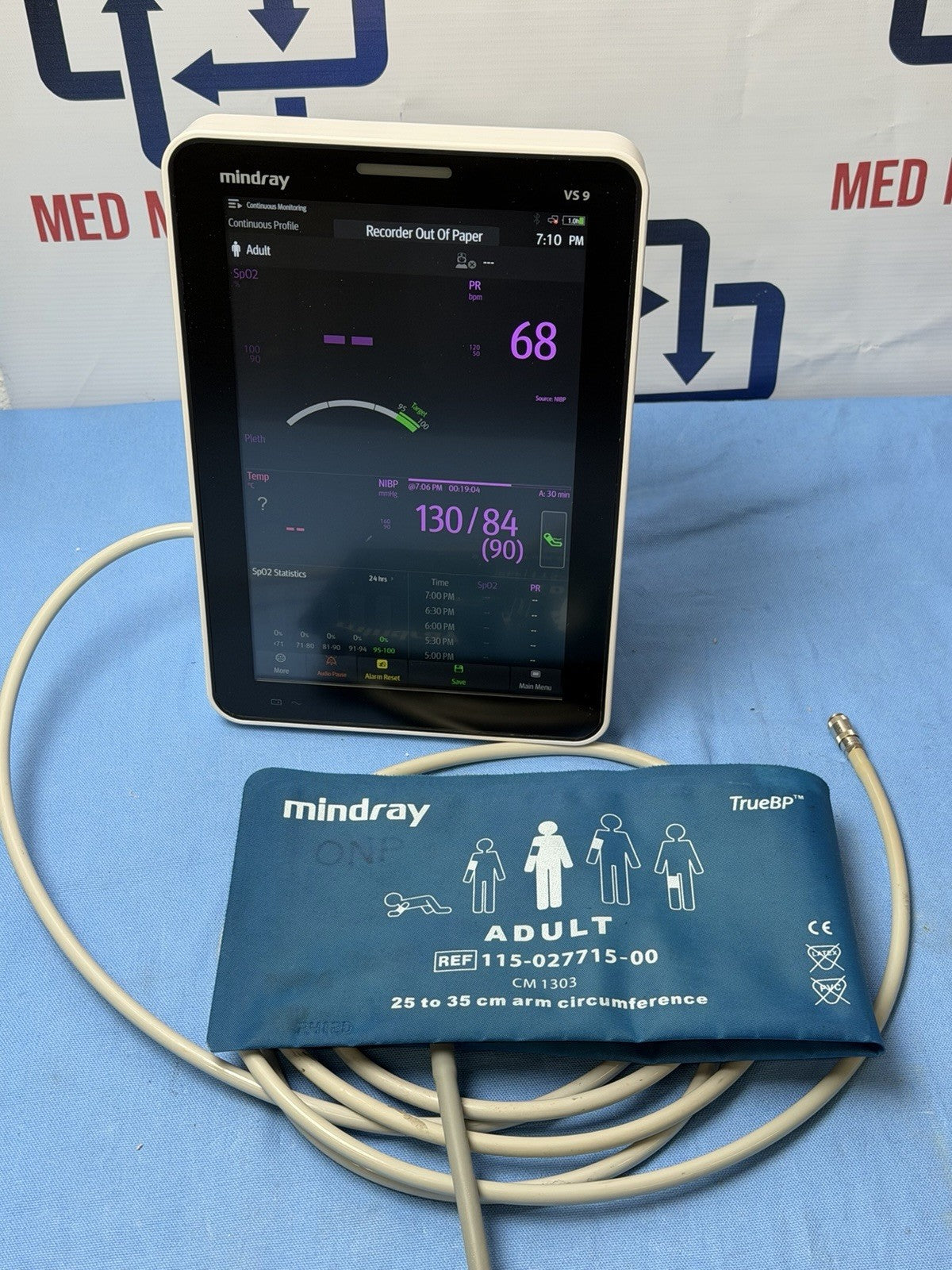 Mindray VS9 Vital Signs Monitor