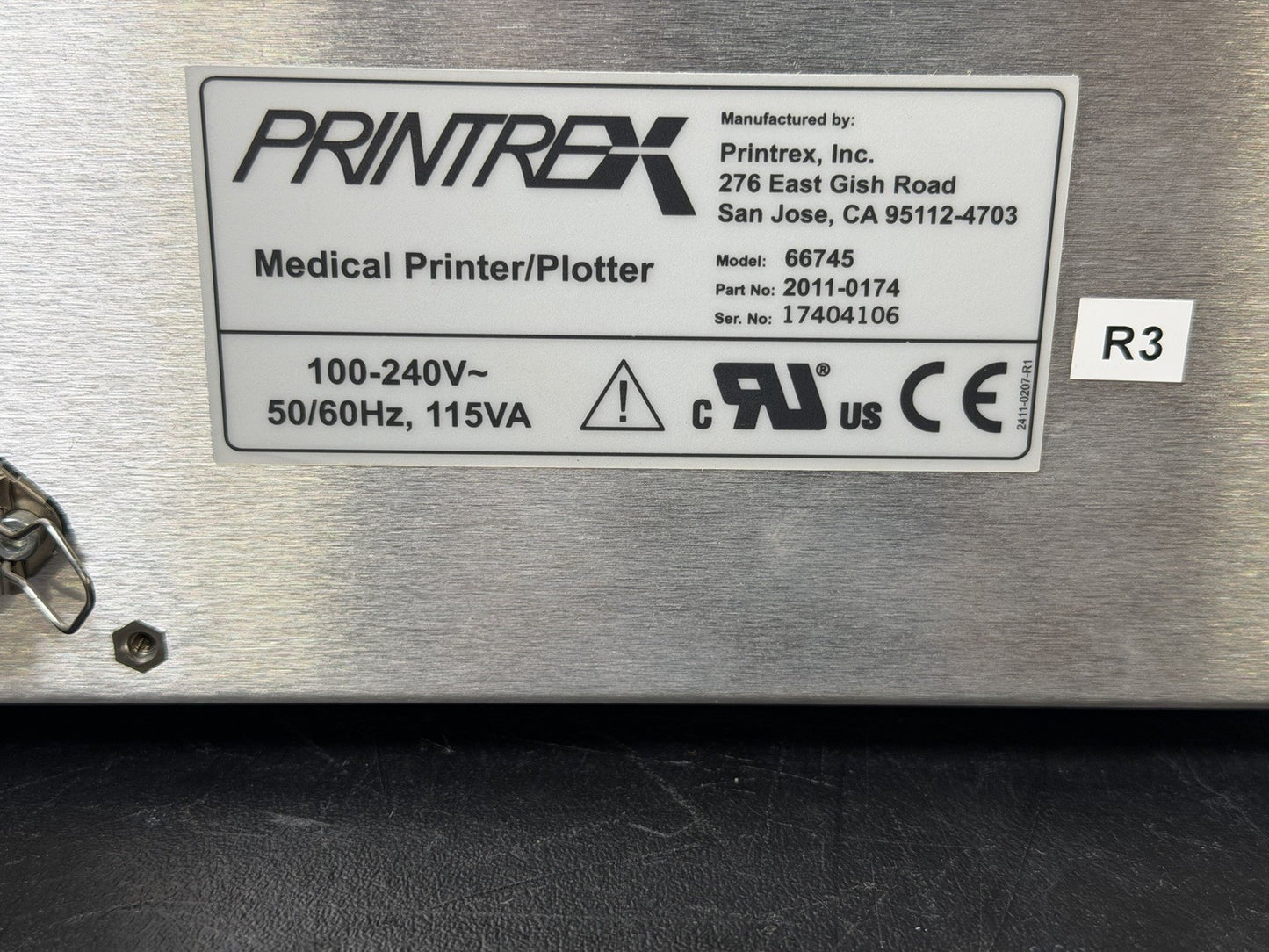 Printrex Model 66745 Medical Printer Plotter