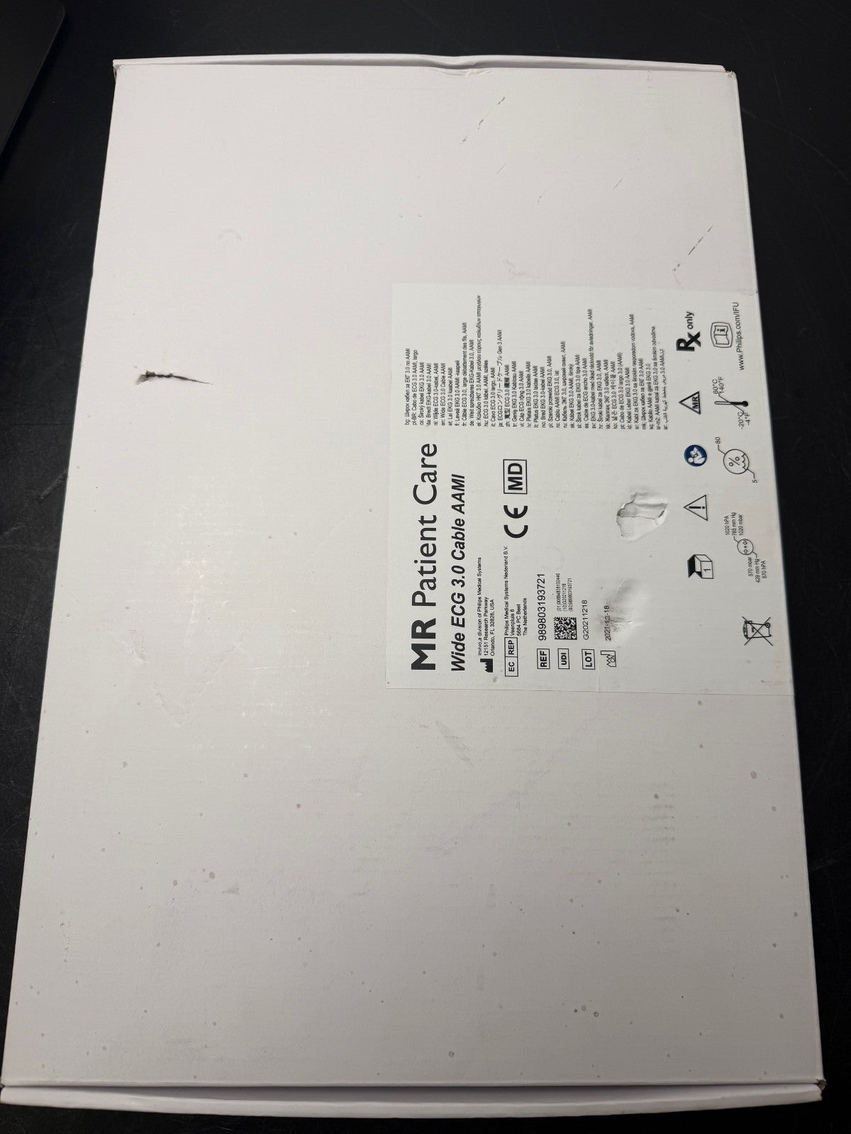 INVIVO - WIDE ECG 3.0 CABLE, AAMI by Philips - 989803193721