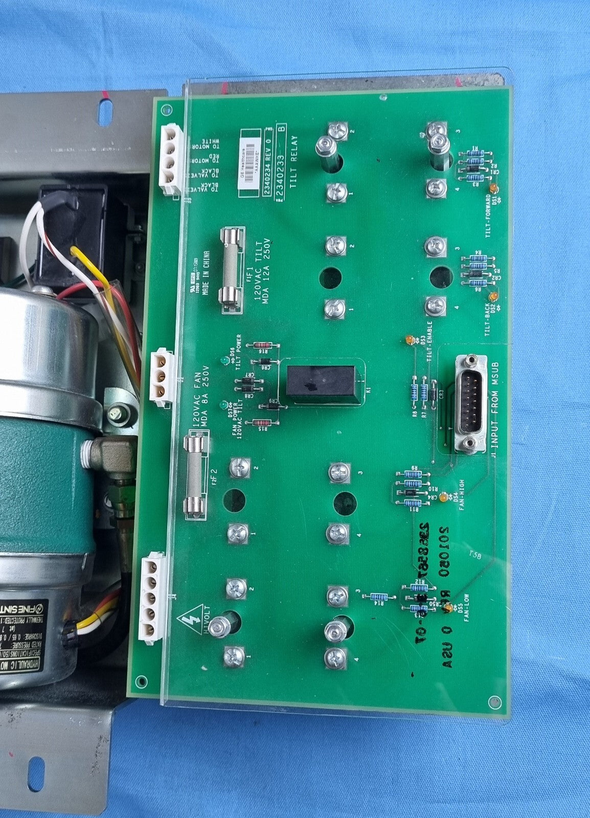GE Lightspeed - Hydraulic Motor Pump - TSM-CBU-5LPH-M1-G200