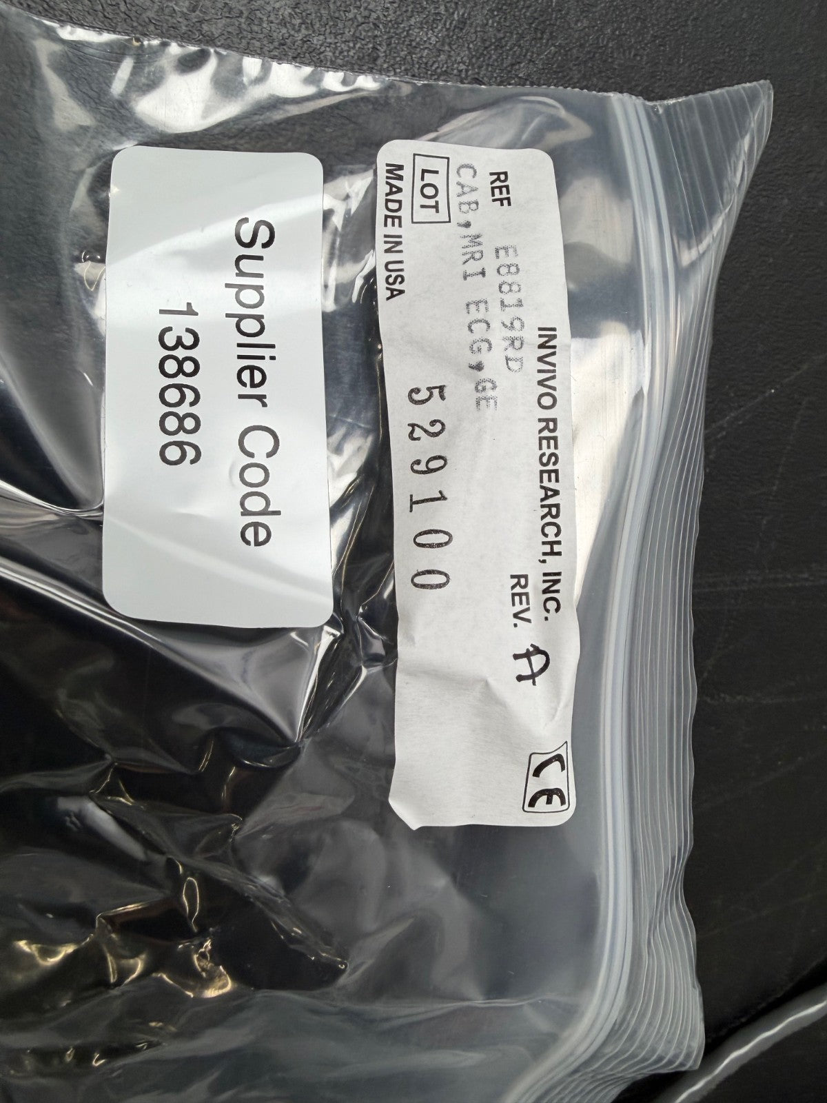 INVIVO MRI ECG 9218A / CABLE E8819RD