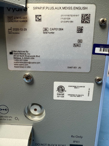 Carefusion Infant flow Monitor
