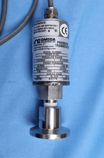 OMEGA Pressure Transducer - PX305-015GI