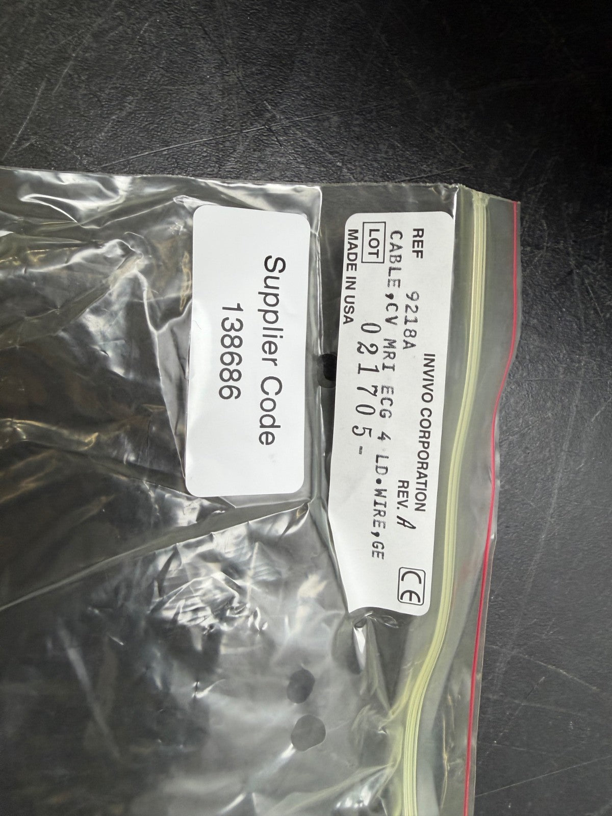 INVIVO MRI ECG 9218A / CABLE E8819RD