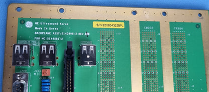 GE LOGIQ P5 - BACKPLANE -  5144581-2
