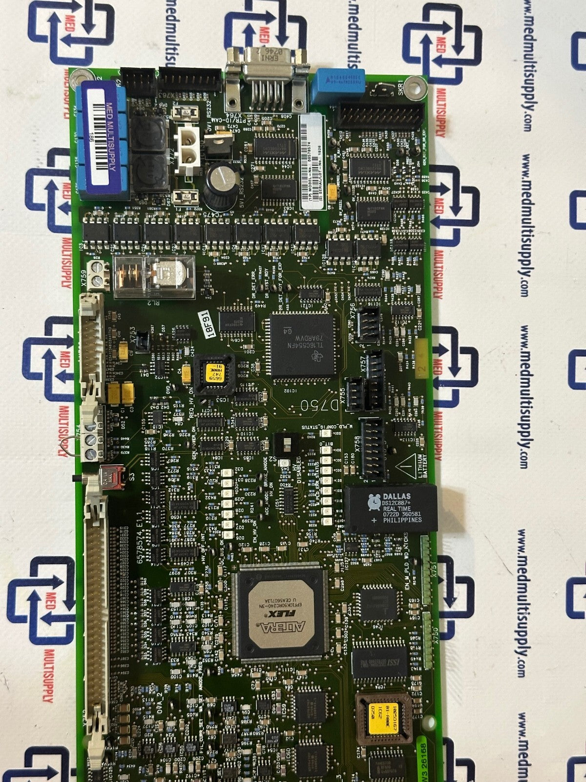 Siemens Mammomat Novation - D750 Master Circuit Board - P/N 06578574