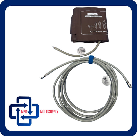 EDAN / Medtronic Physio Control NIBP Hose + Cuff  (27-35CM - ADULT E9)