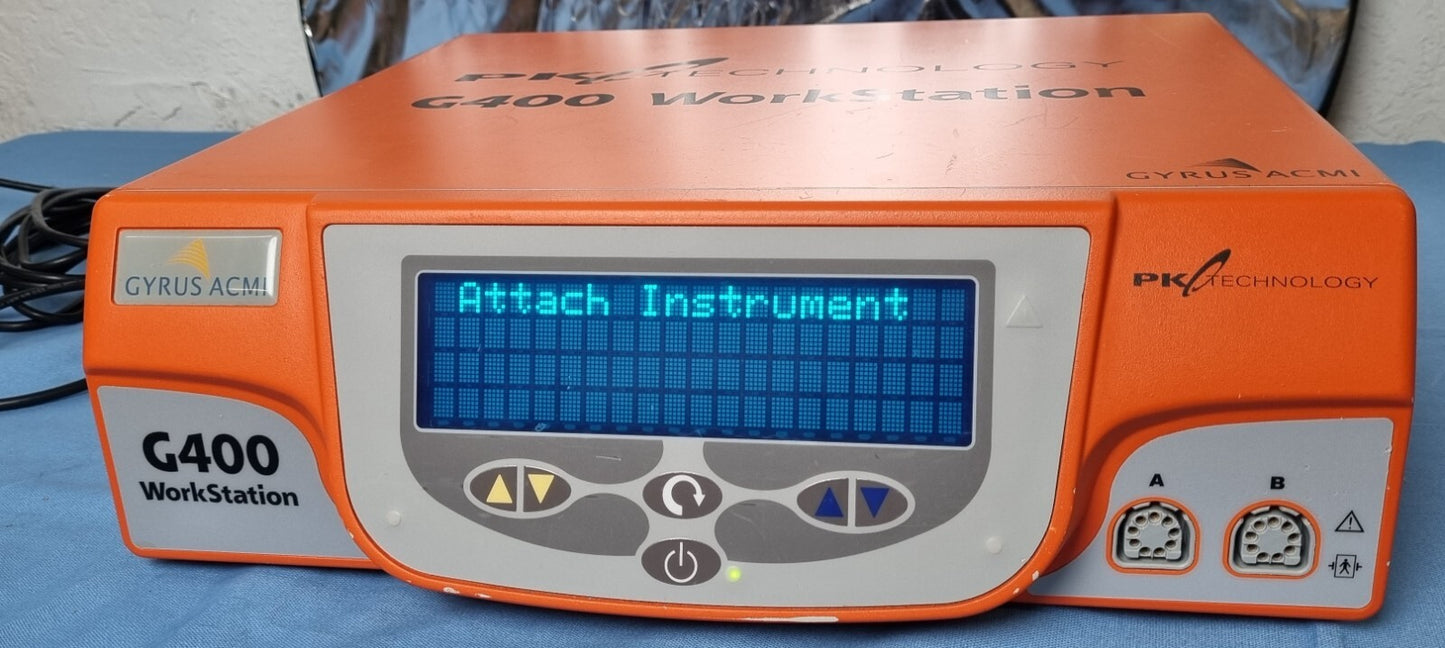 GYRUS ACMI G400 WORKSTATION GENERATOR WITH FOOTSWITCH