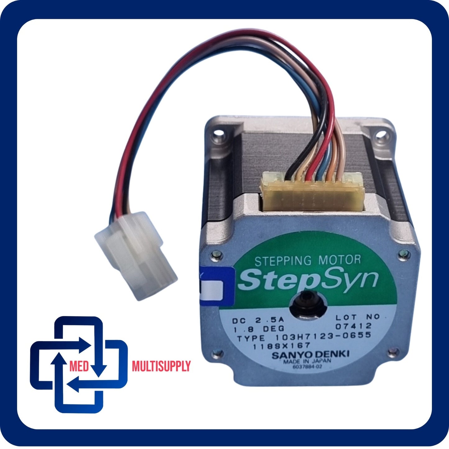 Sanyo Denki  - Step Syn - Stepper Motor - 103H7123 - 0655