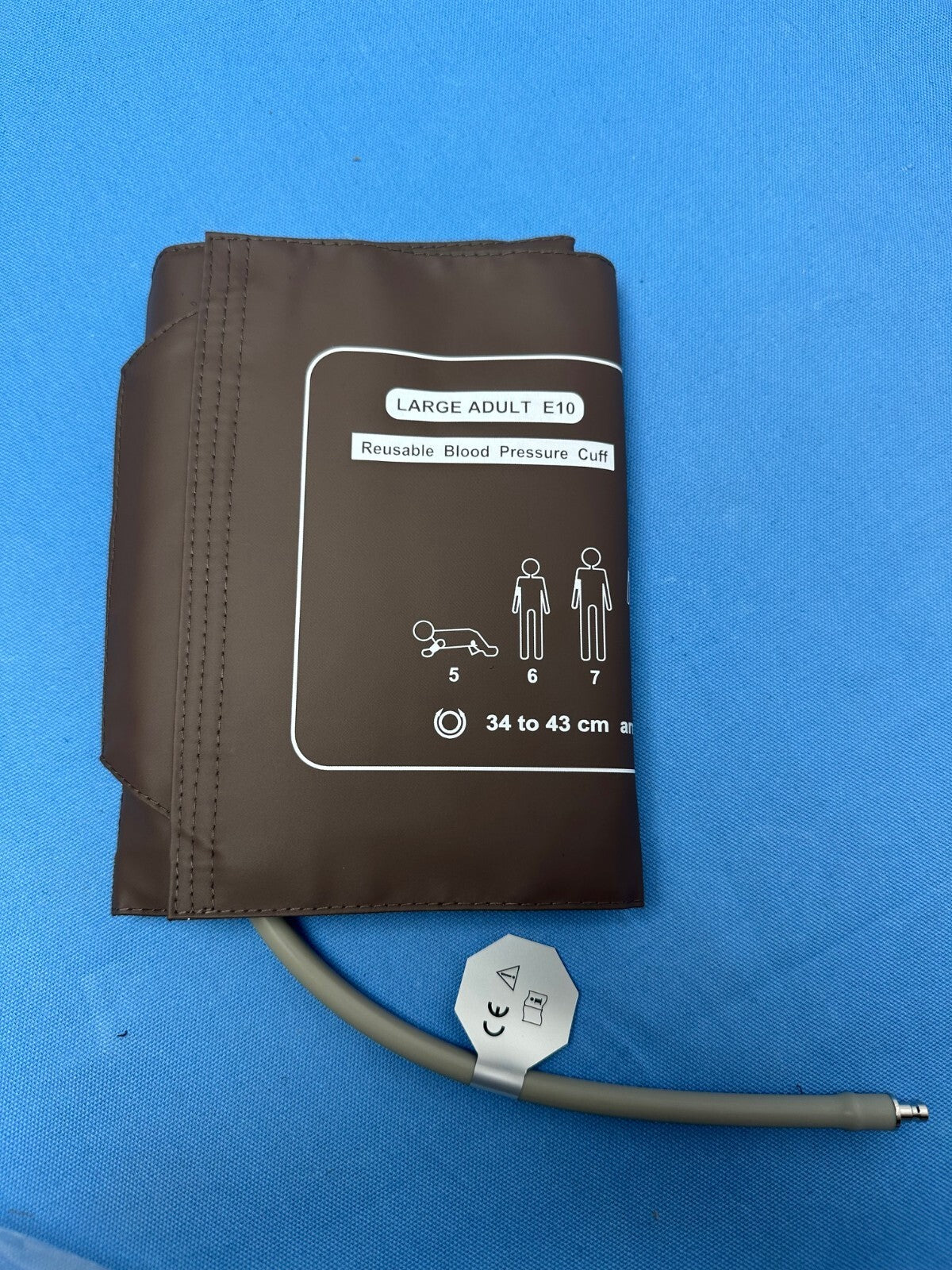 EDAN / Medtronic Physio Control NIBP Hose + Cuff (34 - 43CM - L ADULT E10)