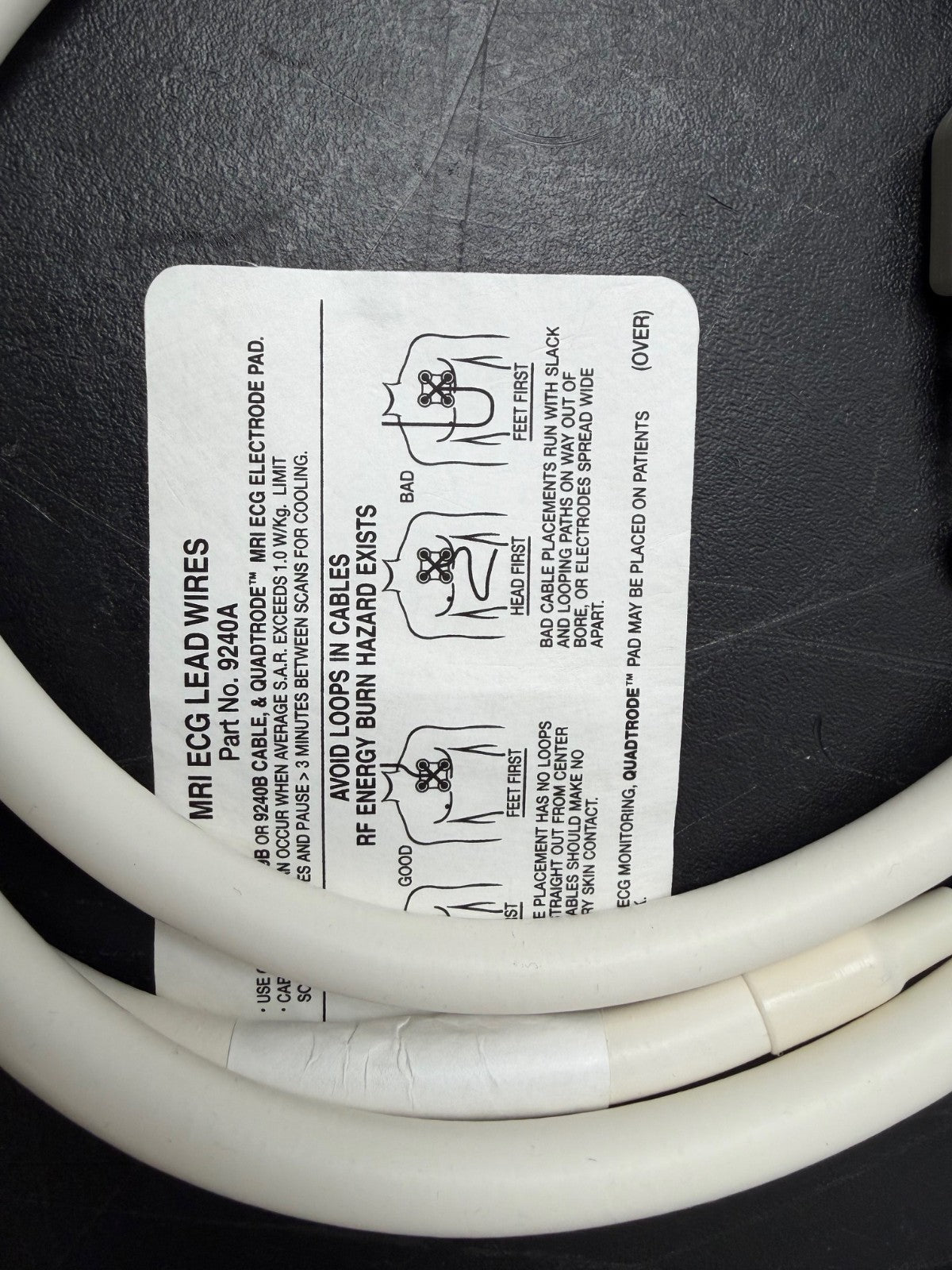 INVIVO MRI ECG 9240A / CABLE 9240B