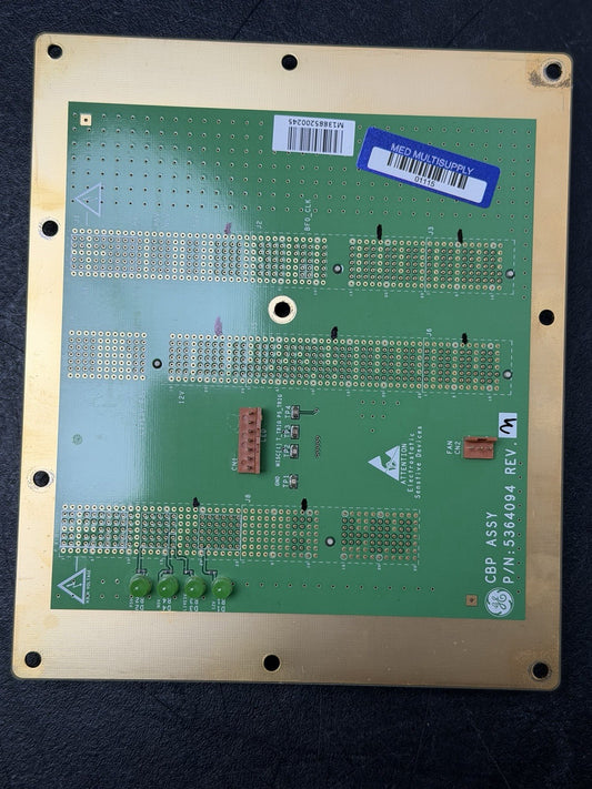 GE Logiq S8/S7 Expert Ultrasound - CBP ASSEMBLY BOARD 5364094