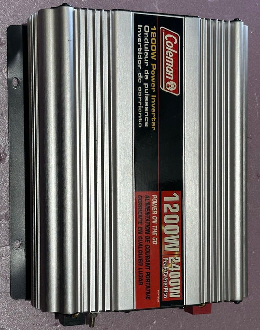 Coleman Powermate 1200 Watt Power 2400 Peak Inverter Model PMP1200