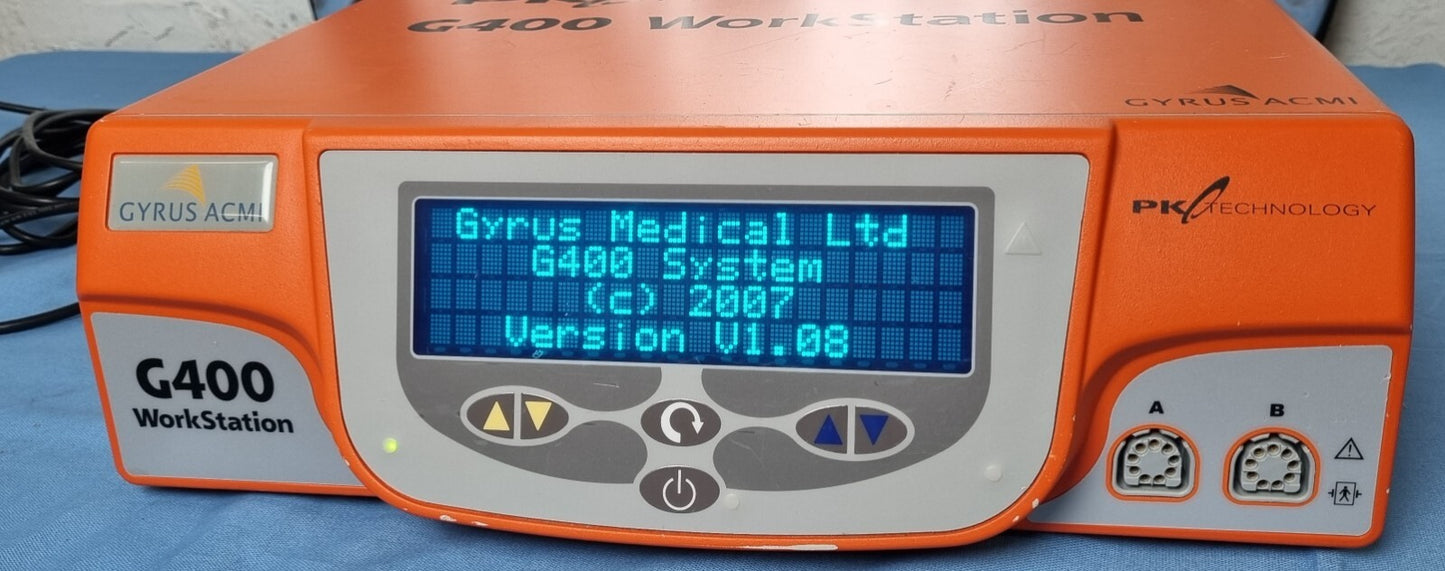 GYRUS ACMI G400 WORKSTATION GENERATOR WITH FOOTSWITCH