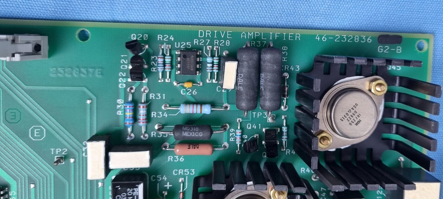 GE AMX-4/AMX-4PLUS DRIVE AMPLIFIER BOARD PN: 46-232836