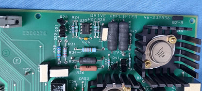 GE AMX-4/AMX-4PLUS DRIVE AMPLIFIER BOARD PN: 46-232836