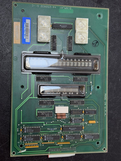 GE AMX4 - Display Board - 46-232832 - G1-C