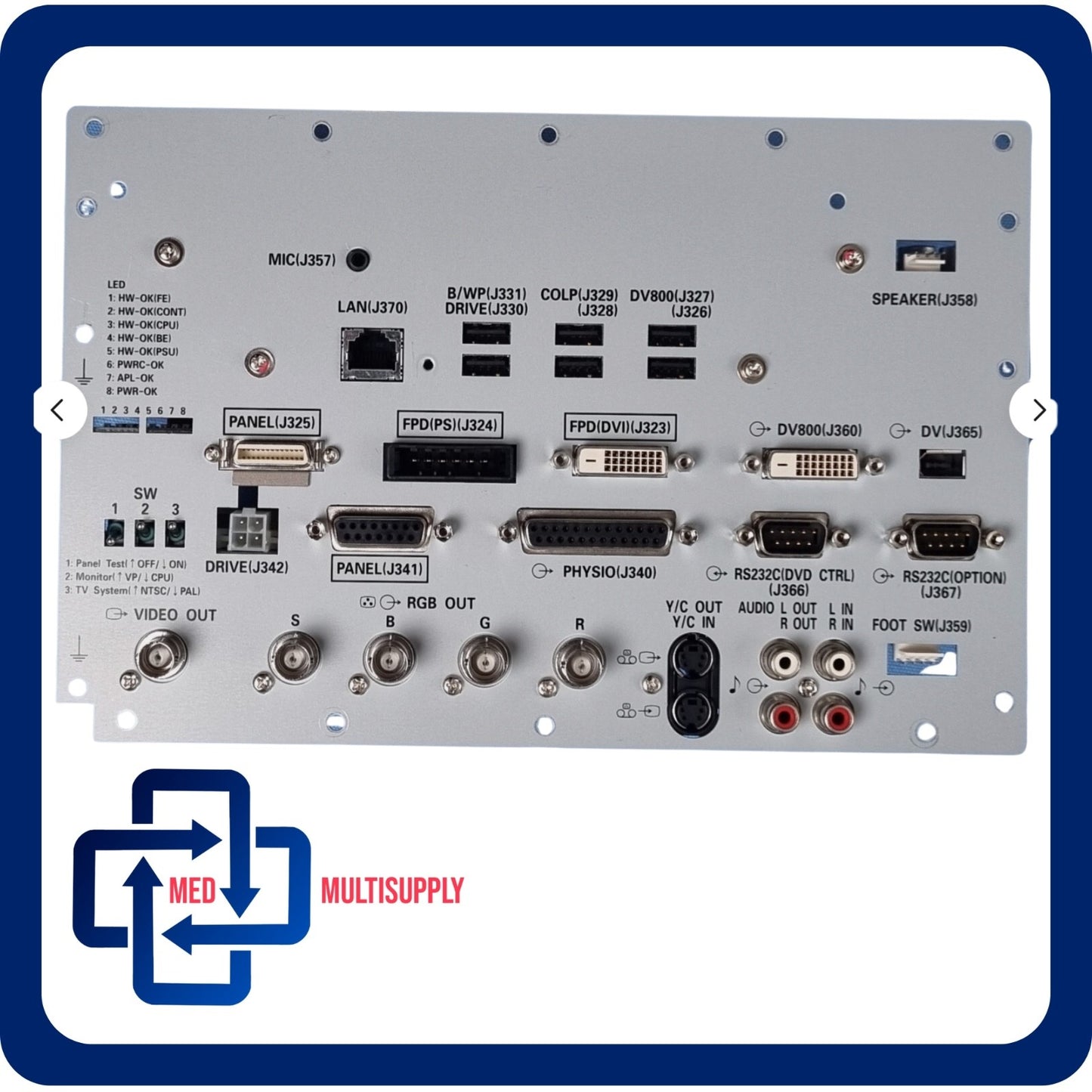 ALOKA PROSOUND F75 - CONNECTION BOARD