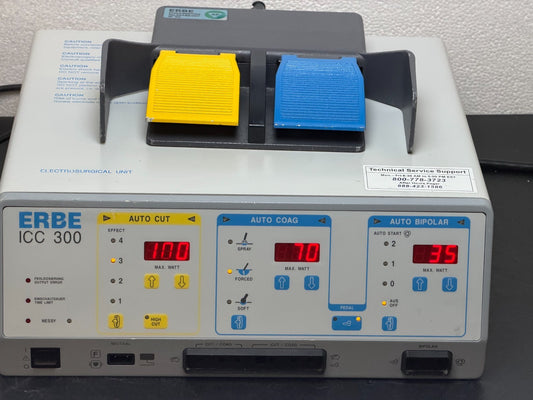 ERBE ICC 300 ESU Generator Unit with Footswitch