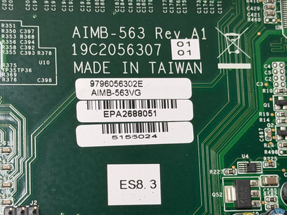 GE LOGIQ E9 -  MOTHER BOARD AIMB-563 - 19C2056307 - 9796056307
