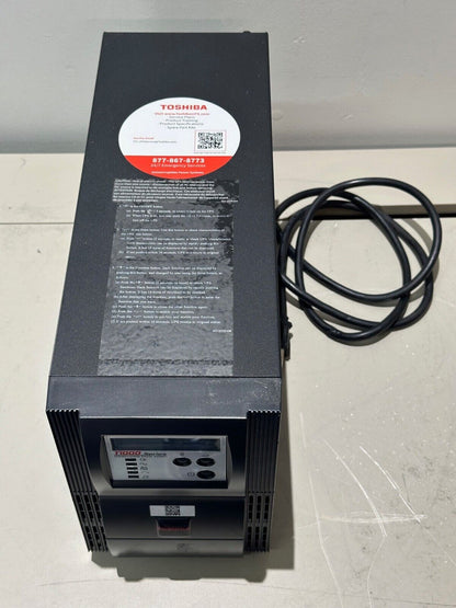 Toshiba T1000 1000VA / 900W   - T1S0A1000AXA - True On-Line, Double-Conversion