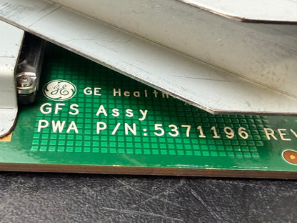 GE LOGIQ S8 ULTRASOUND GFS ASSY BOARD ASSEMBLY BOARD, 5371196 - rev F