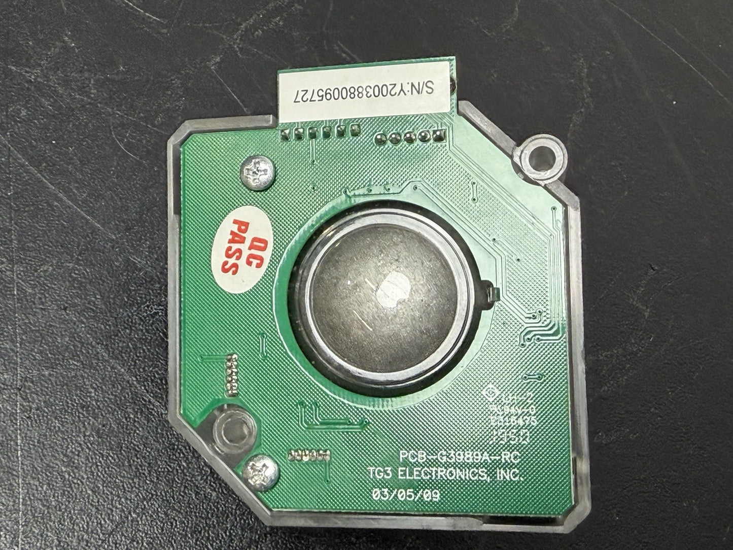 GE Logiq E9 -  Optical Trackball Assembly - 5341631